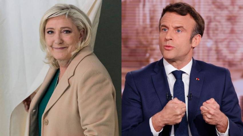 Présidentielles en France : Marine Le Pen et Emmanuel Macron passent